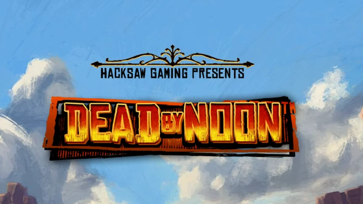 Tampilan visual slot Dead by Noon dengan tema Wild West yang mencekam